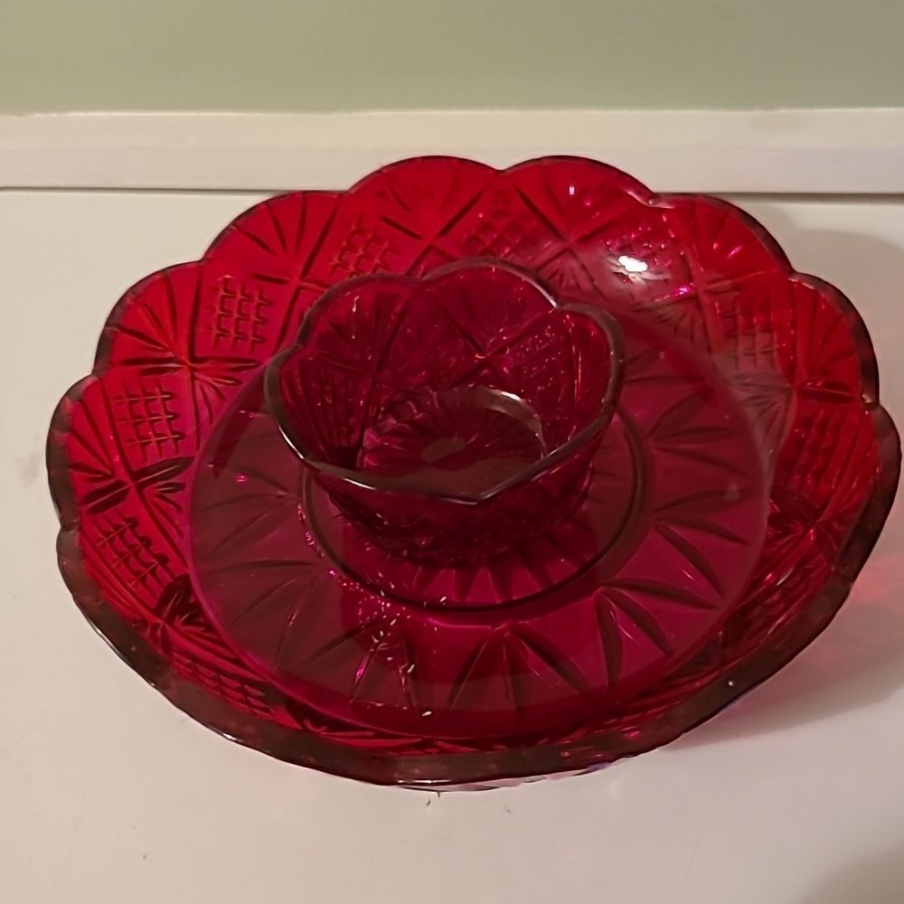 Shannon  Crystal Dip and Chip Server